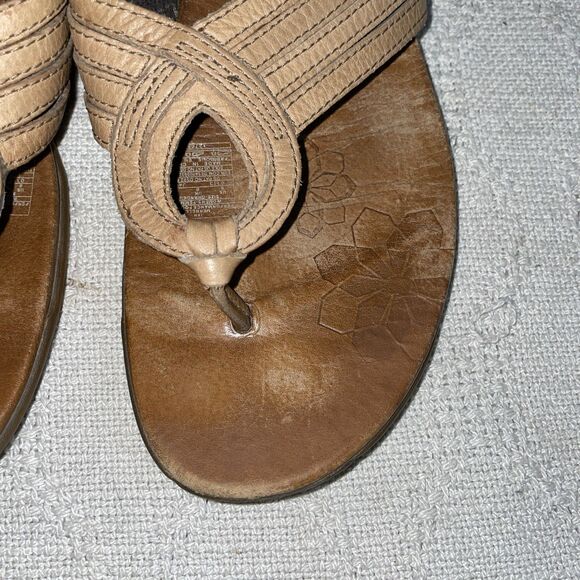 Merrell Women’s Casual Sandals Size 8 M Brown Leather Beach Cruise Island - Picture 9 of 12